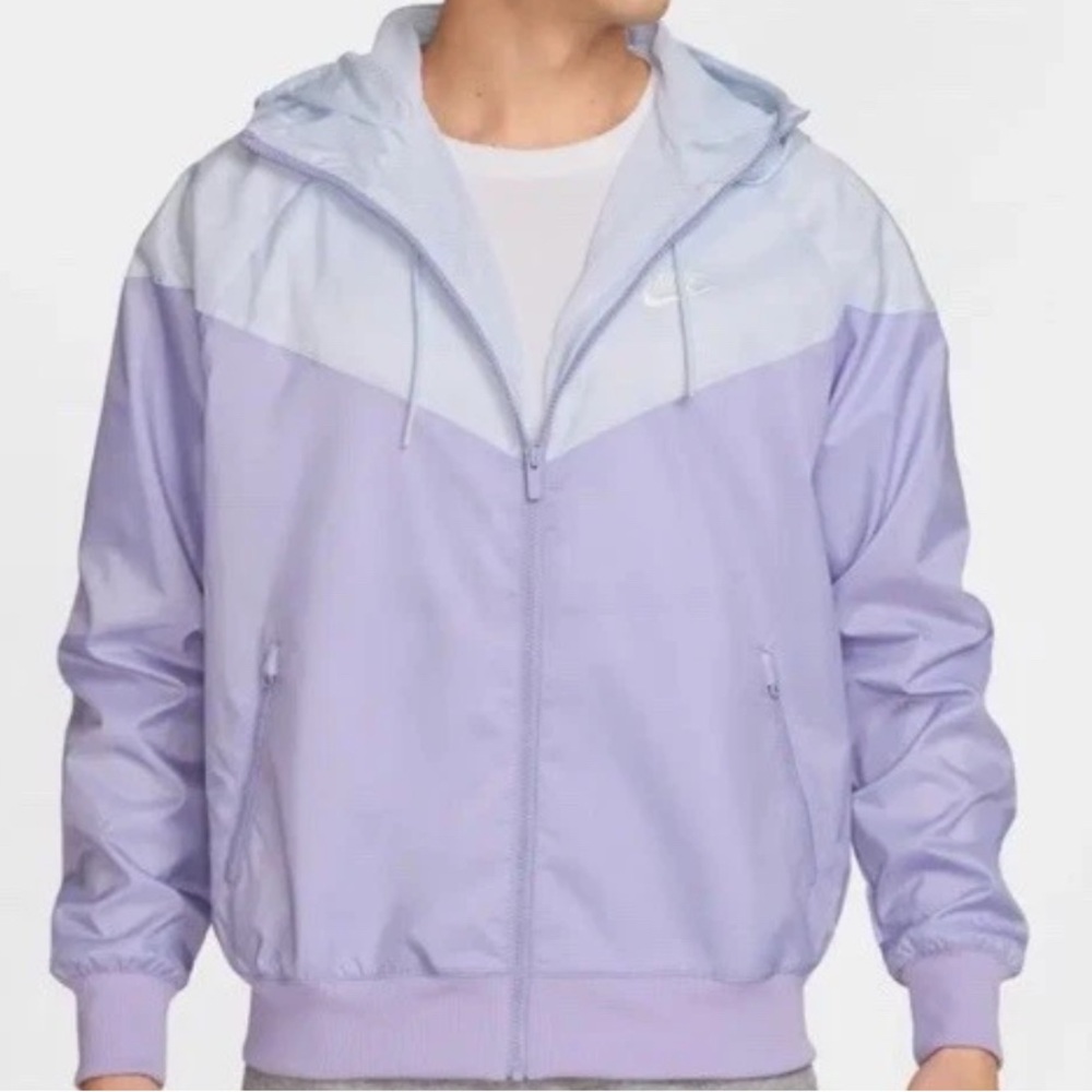 Nike Men's Two-Tone Purple Windbreaker